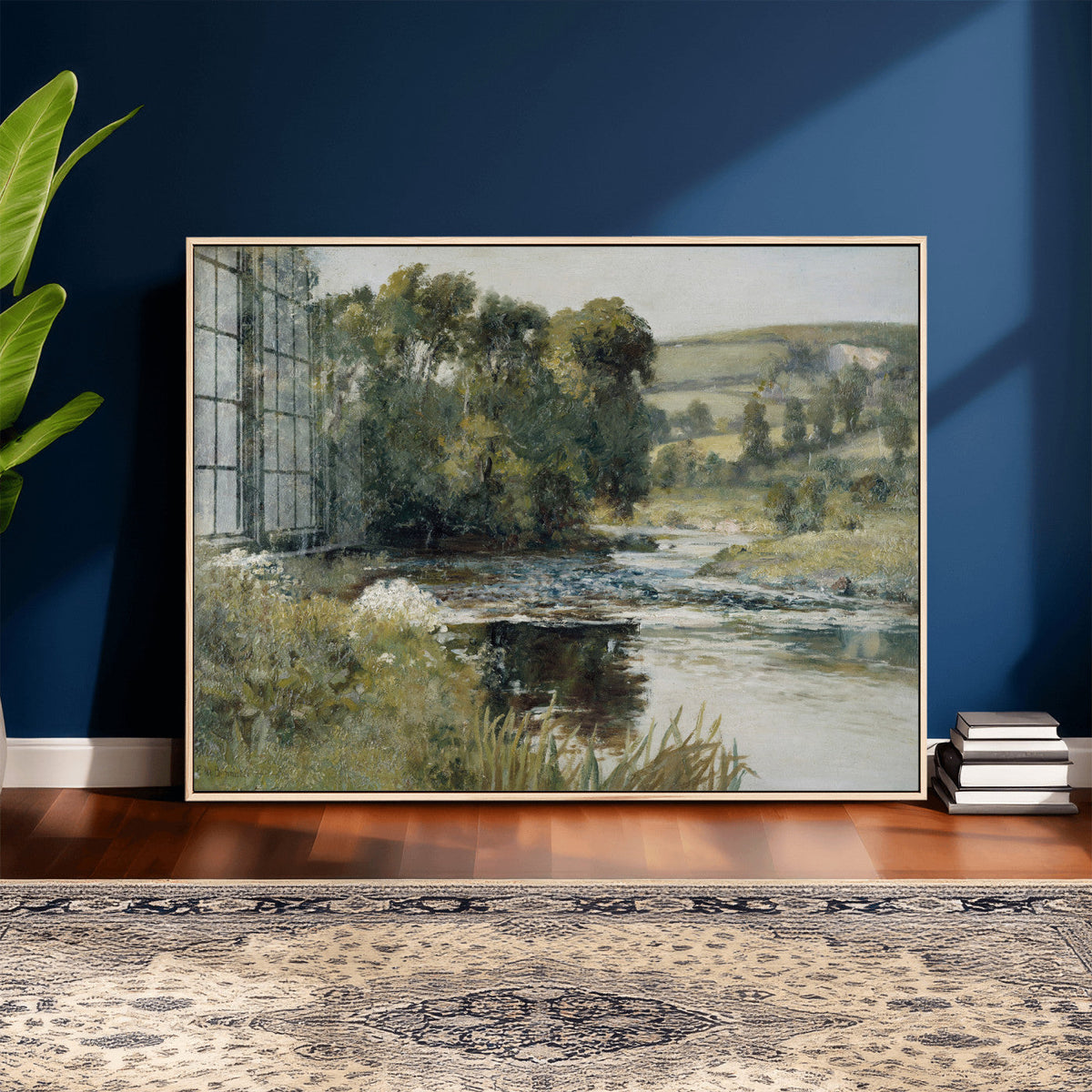 Edward Mitchell Bannister Streamside Wall Art Canvas Print