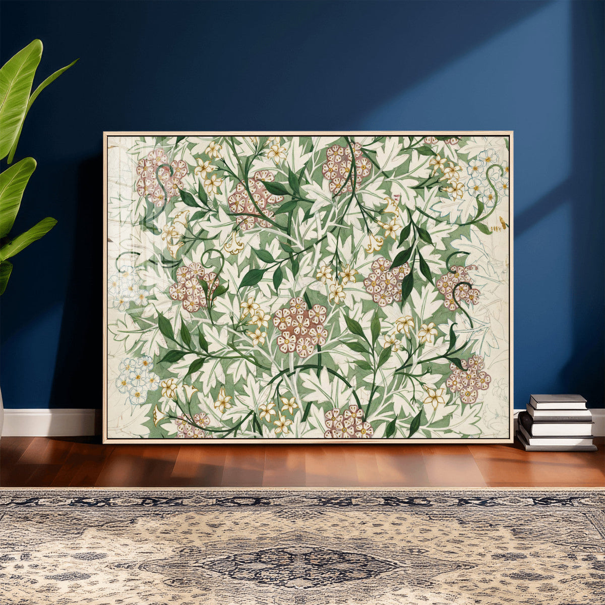 William Morris Jasmine 1872 Canvas Wall Art — Arts and