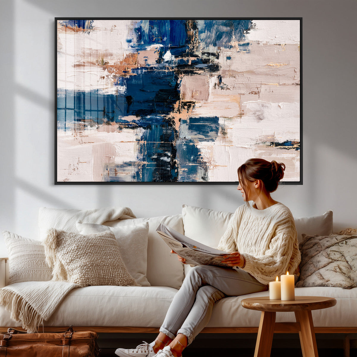 Abstract Wall Art Canvas Print