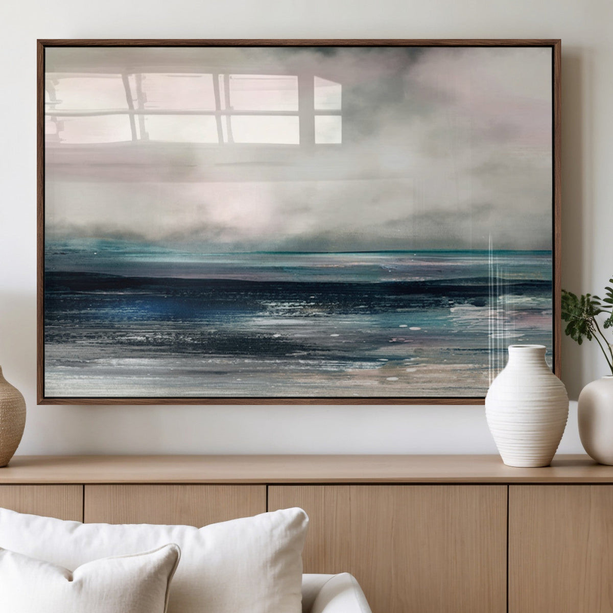 Contemporary Abstract Wall Art Canvas Print