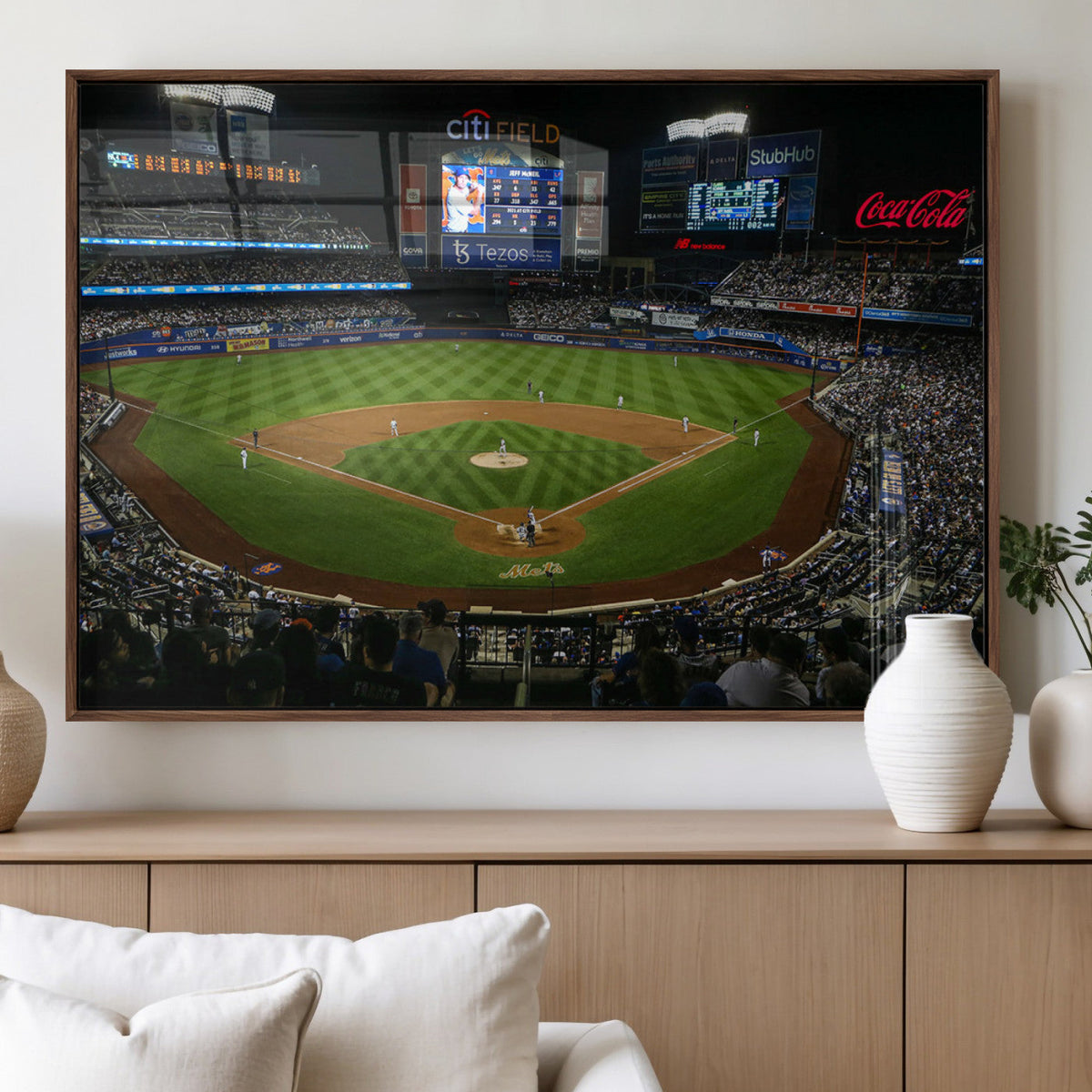 Oakland Athletics Baseball Print - RingCentral Coliseum