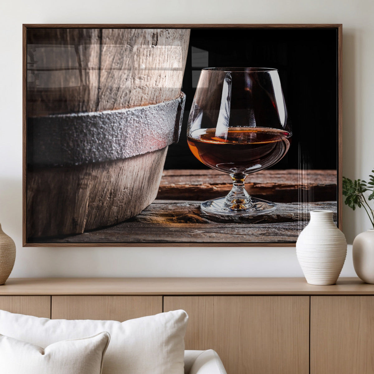 Scots Whiskey Wall Art Canvas Print