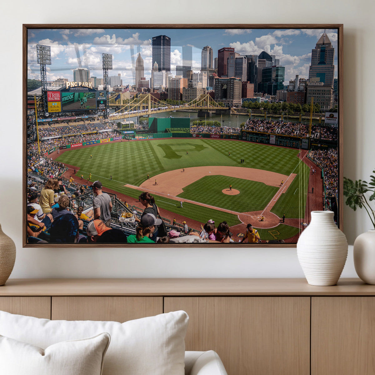 Pittsburgh Pirates Baseball Team Print - PNC Park Stadium