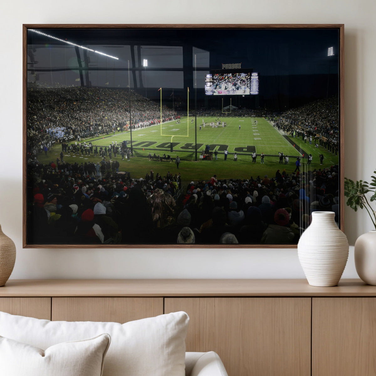 Purdue Boilermakers Football Team Print - West Lafayette