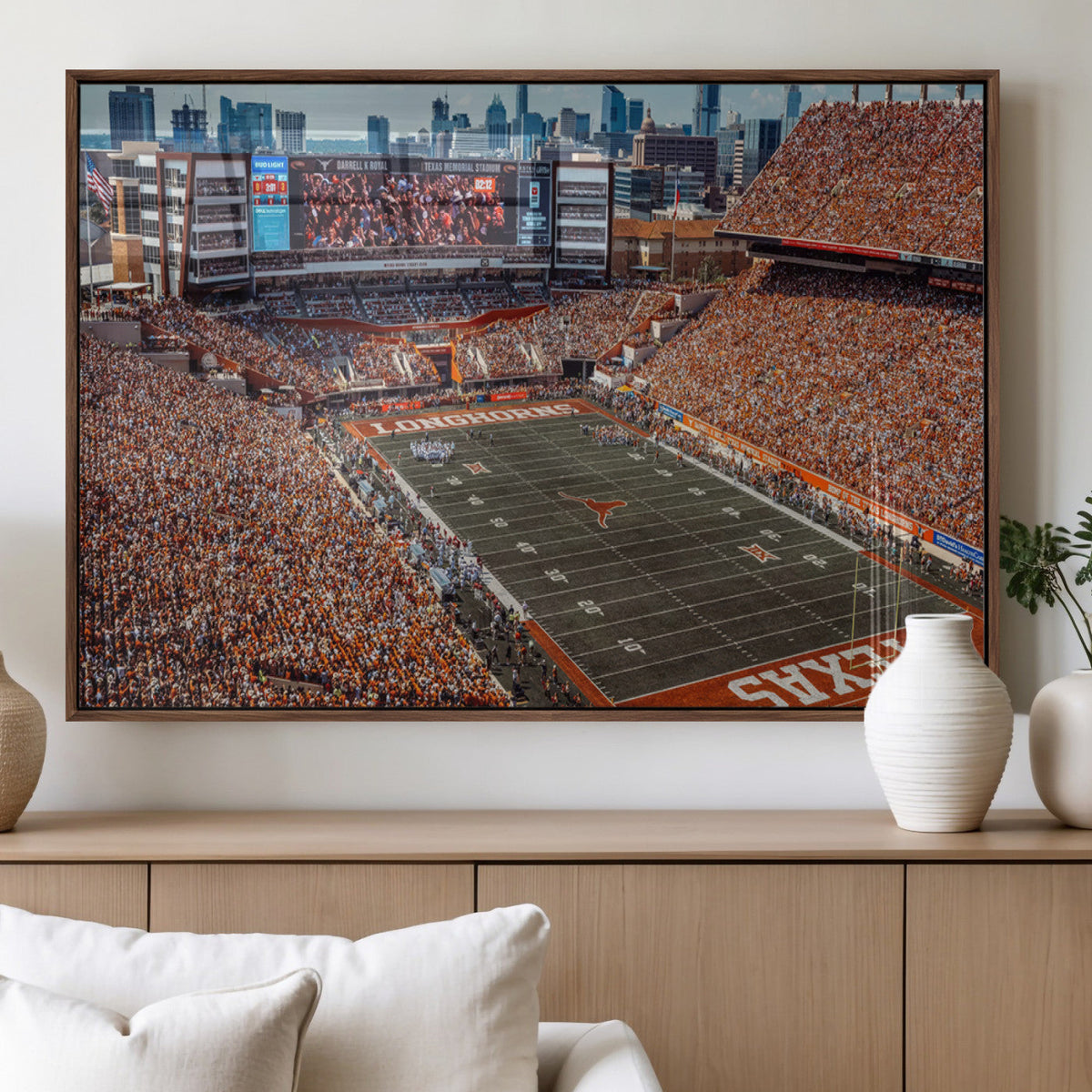 University of Texas Longhorns Football Team Print - Austin