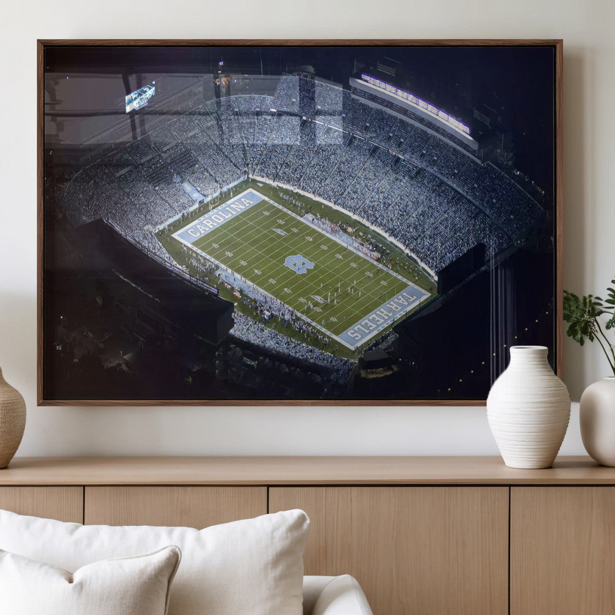 University of North Carolina Tar Heels Football Team Print -