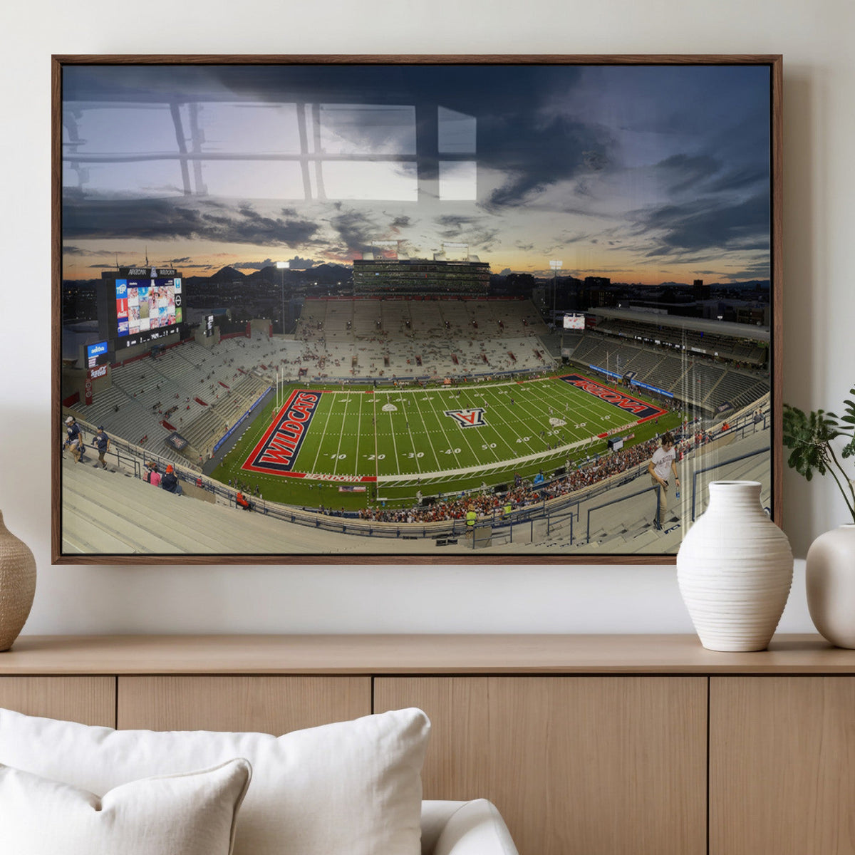 Arizona Wildcats Football Team Print - Tucson Arizona
