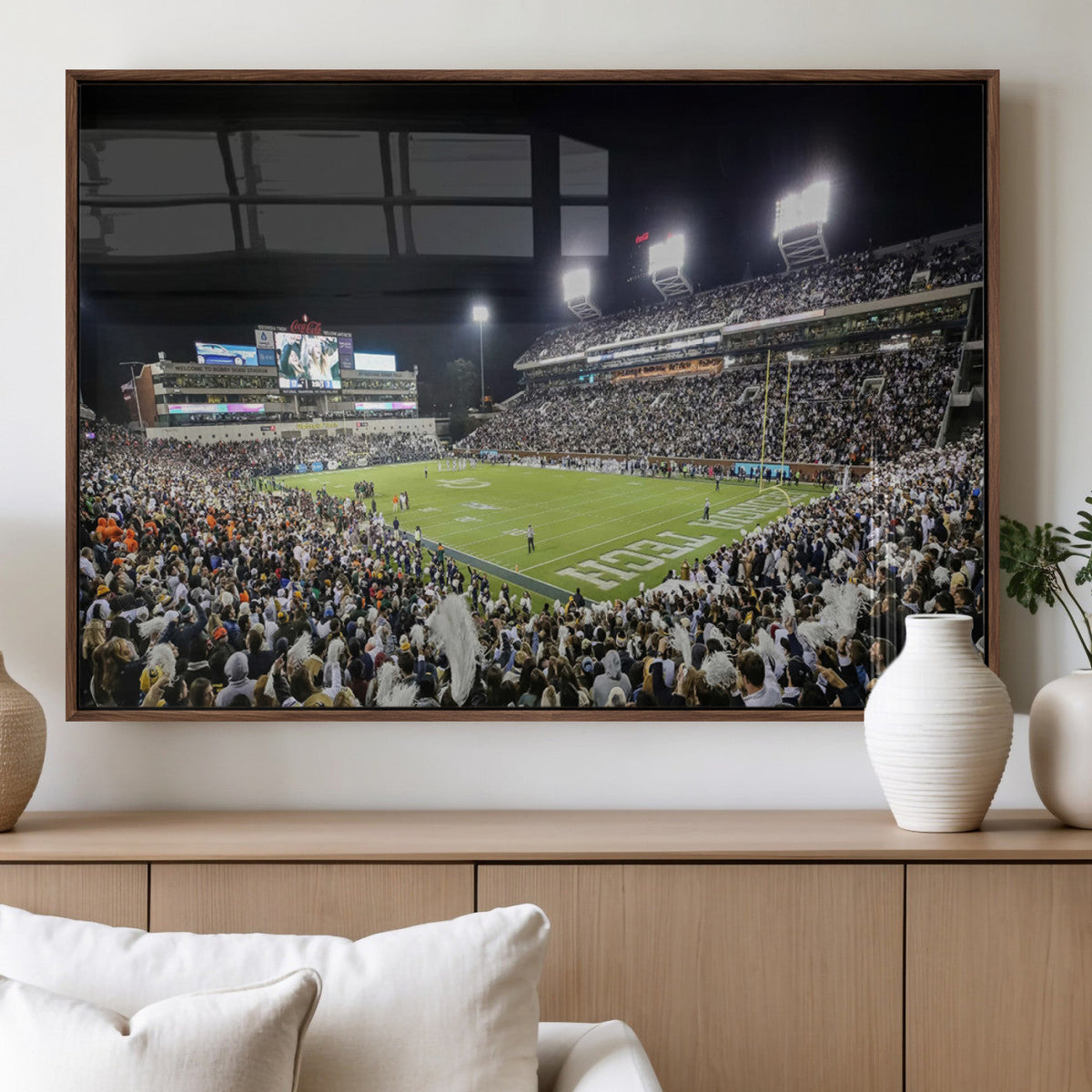 Georgia Tech Yellow Jackets Football Team Print - Atlanta