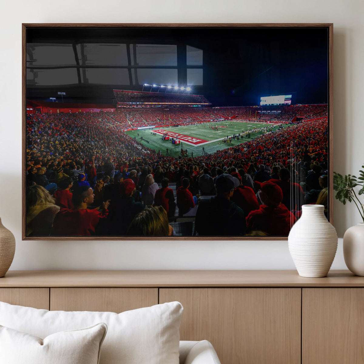 Rutgers Scarlet Knights Football Team Print - SHI Stadium,