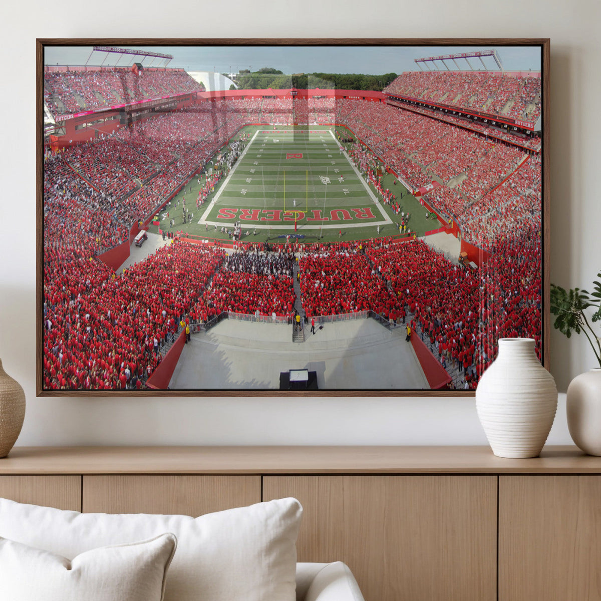 Rutgers Scarlet Knights Football Team Print - Piscataway SHI