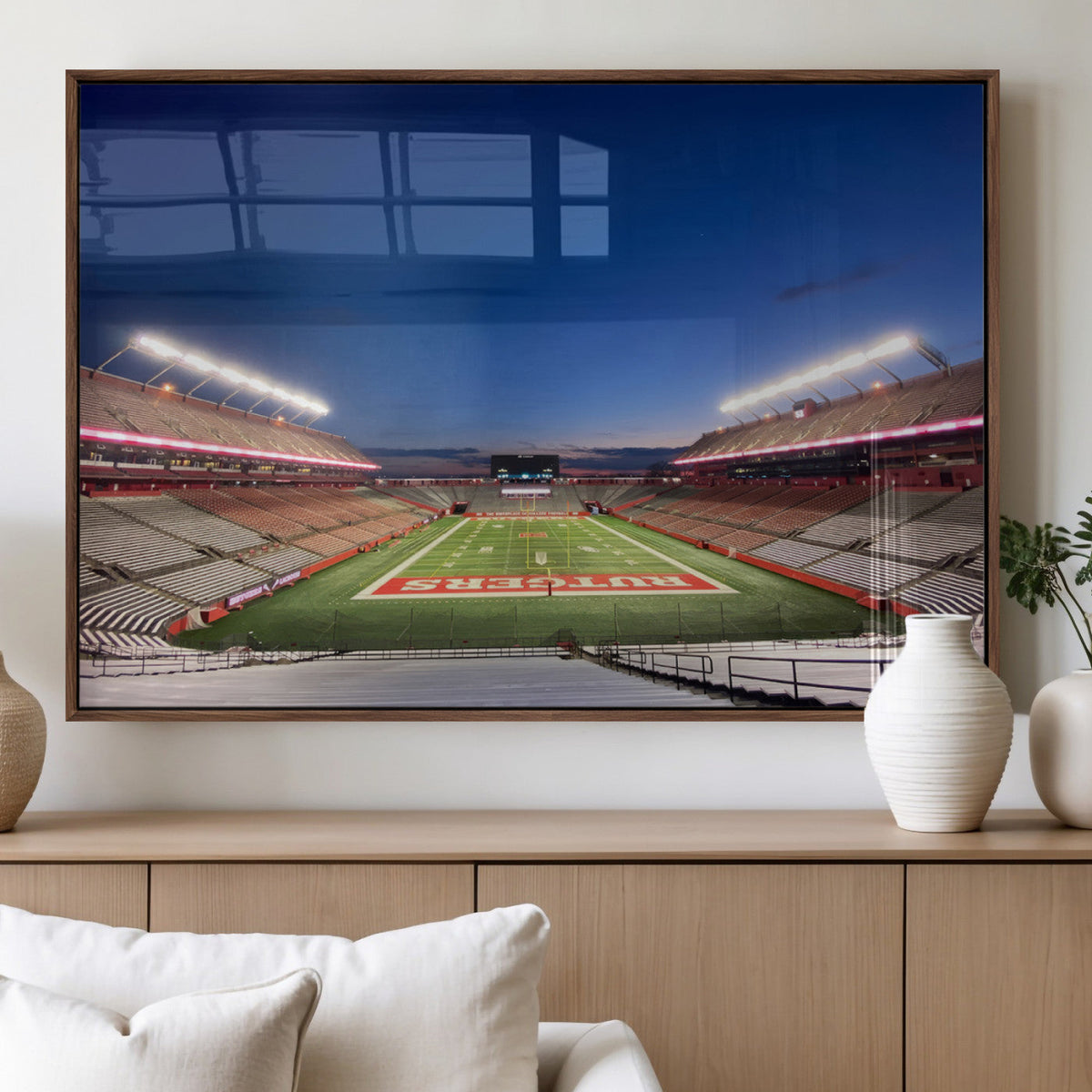 Rutgers Scarlet Knights Football Team Print - Piscataway SHI