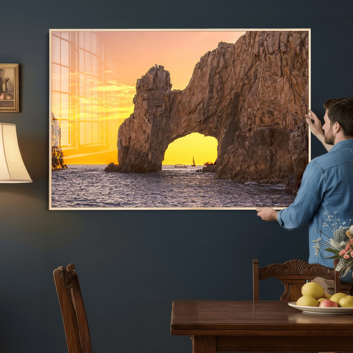 El Arco Cabo San Lucas Ocean Arch Wall Art Canvas Print