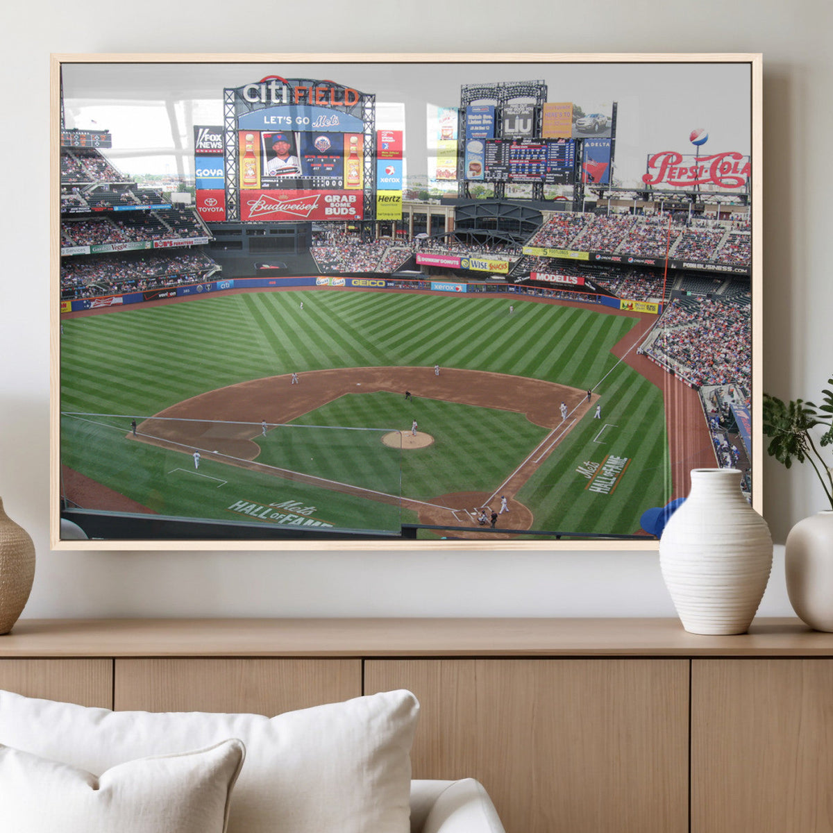 New York Mets Baseball Team Print - Citi Field Baseball