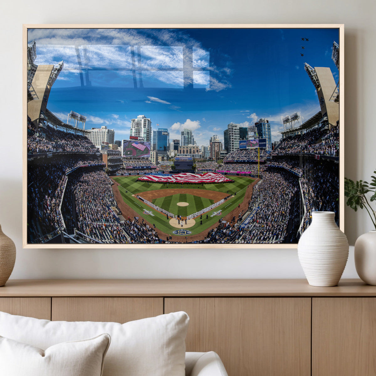 San Diego Padres Baseball Team Print - Petco Park Stadium