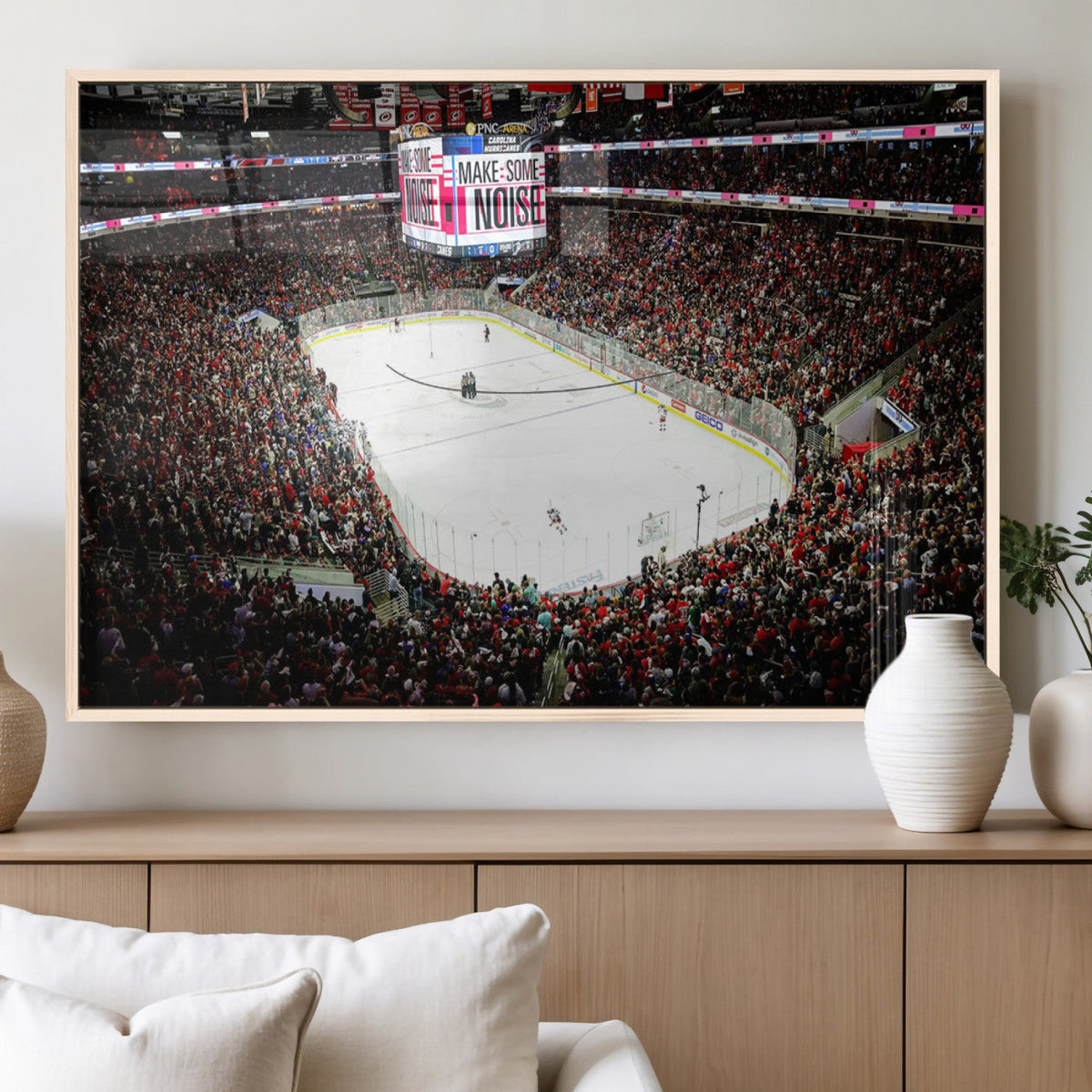 PNC Arena Raleigh North Carolina Hurricanes Hockey Stadium