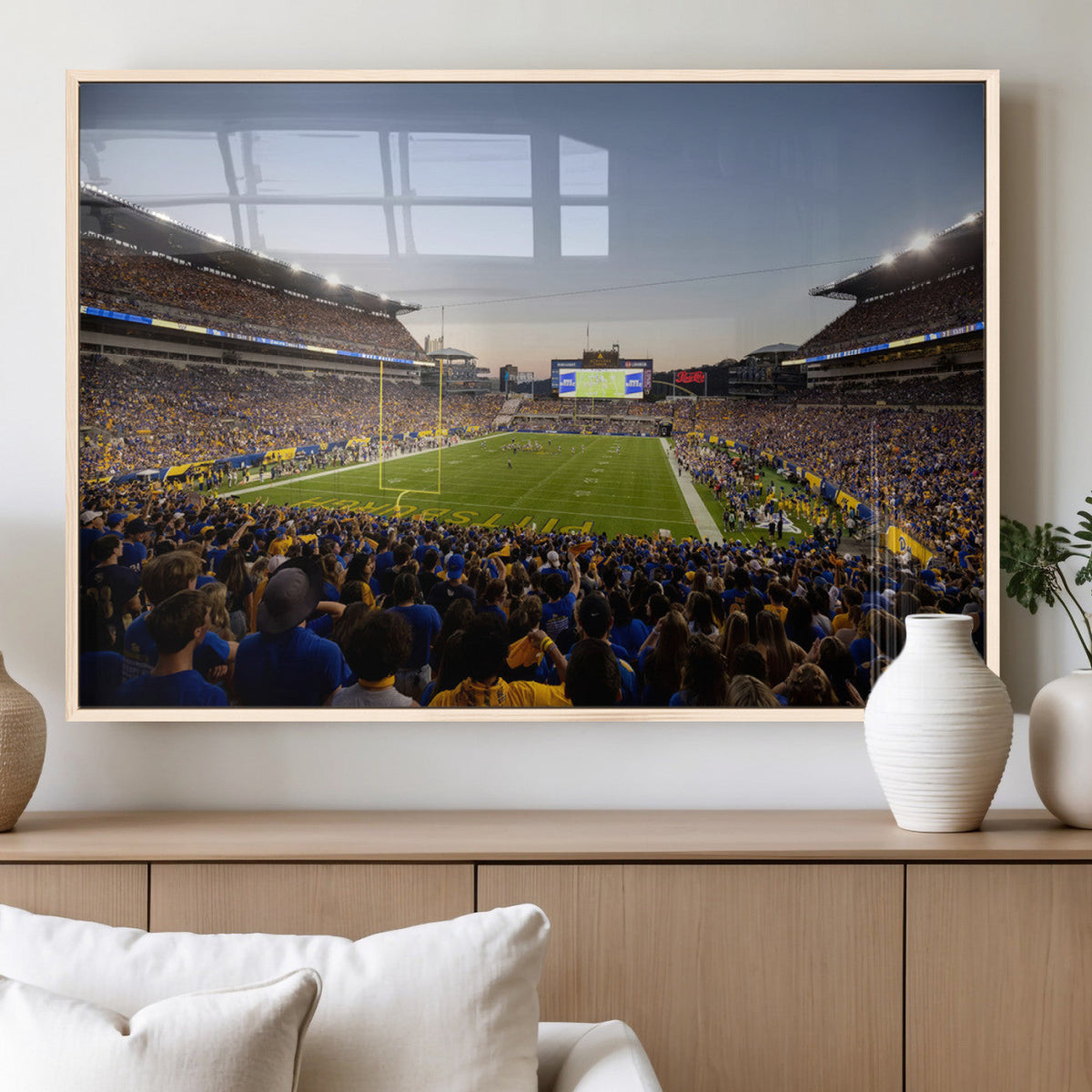 Pittsburgh Panthers Football Team Print - Pittsburgh