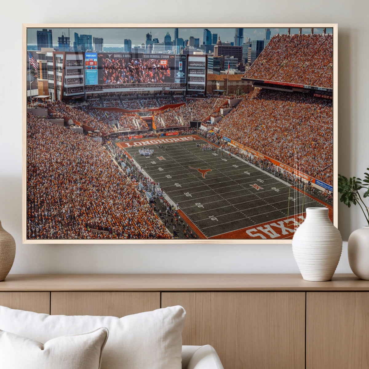University of Texas Longhorns Football Team Print - Austin