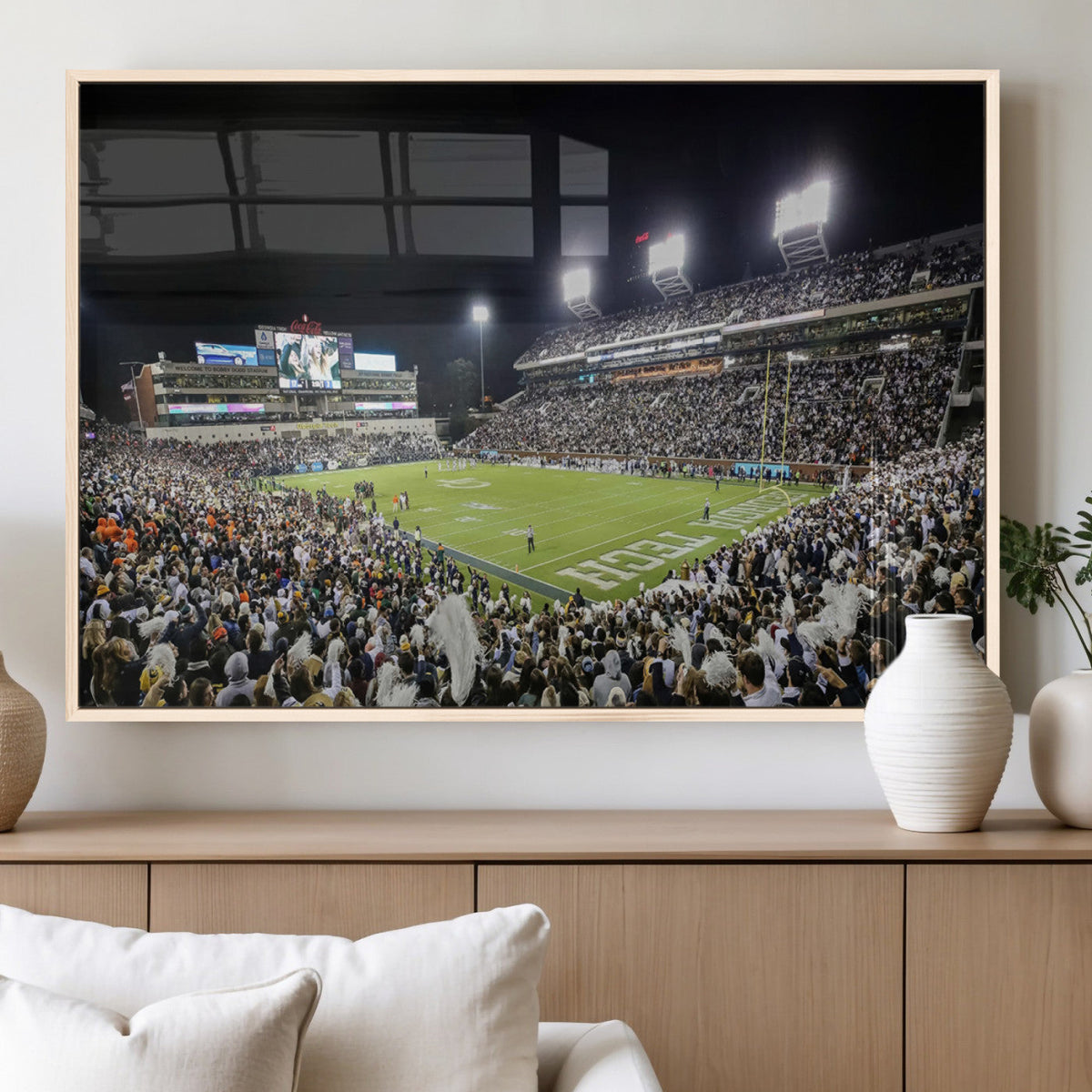 Georgia Tech Yellow Jackets Football Team Print - Atlanta