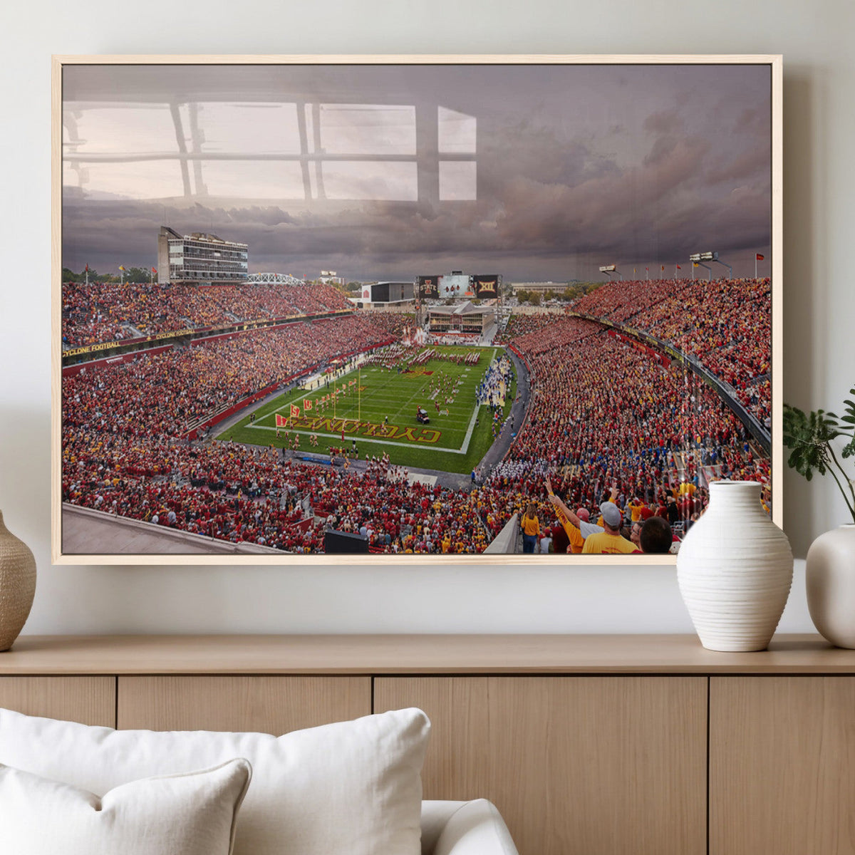 Iowa State University Cyclones Football Team Print - Ames