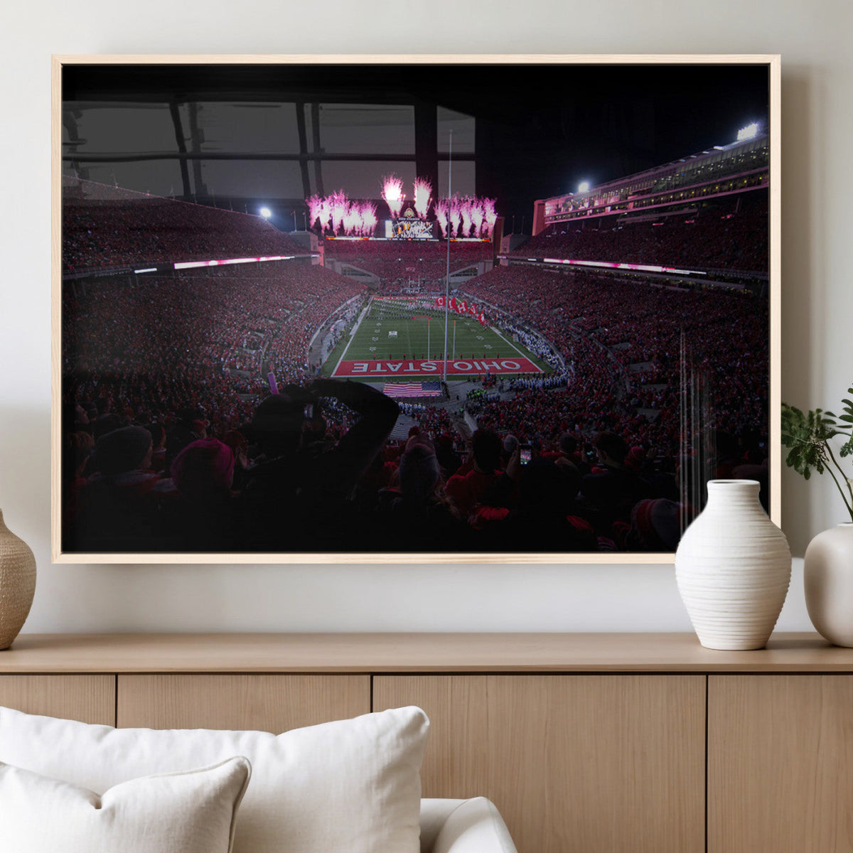 Ohio State University Buckeyes Football Team Print -