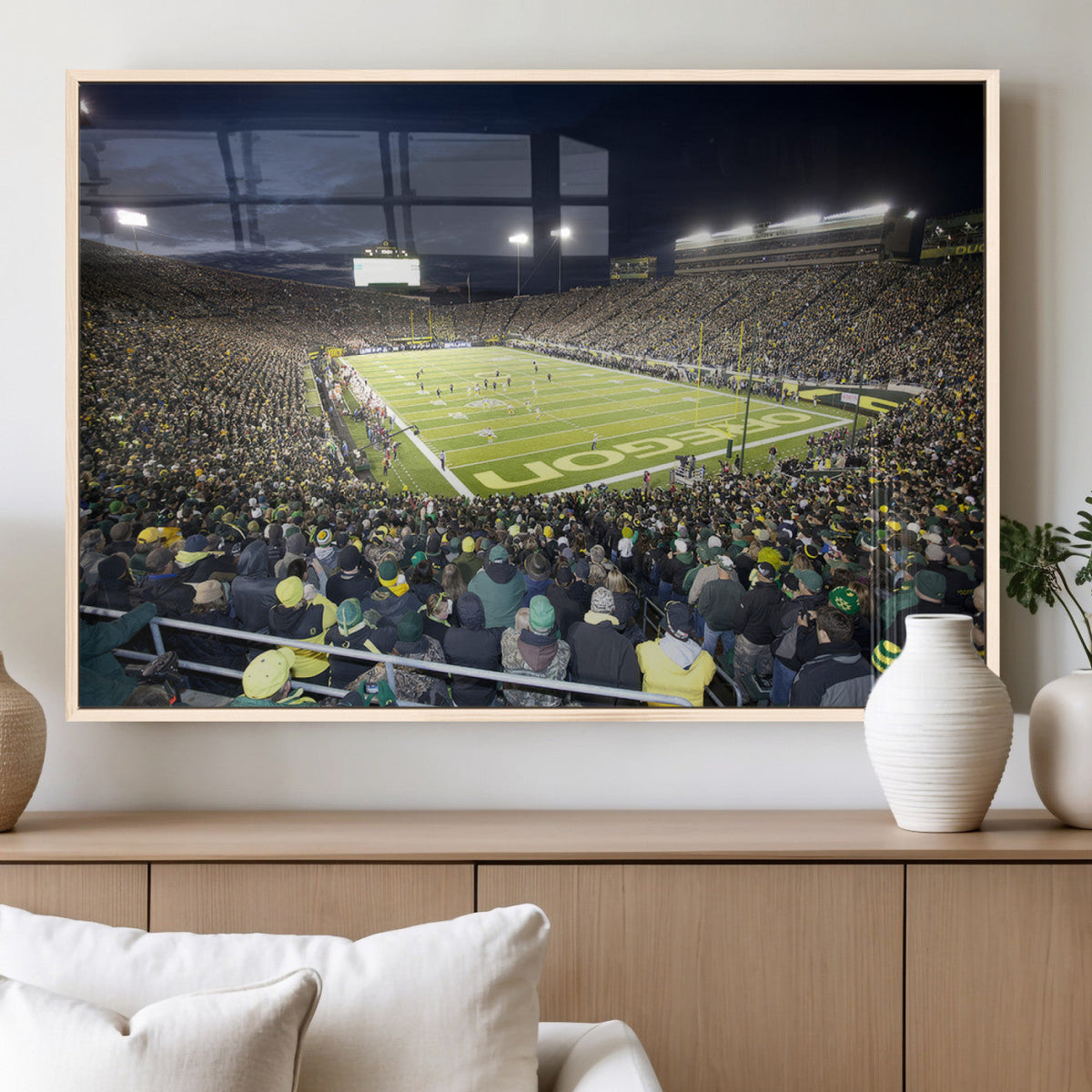 University of Oregon Ducks Football Team Print - Eugene