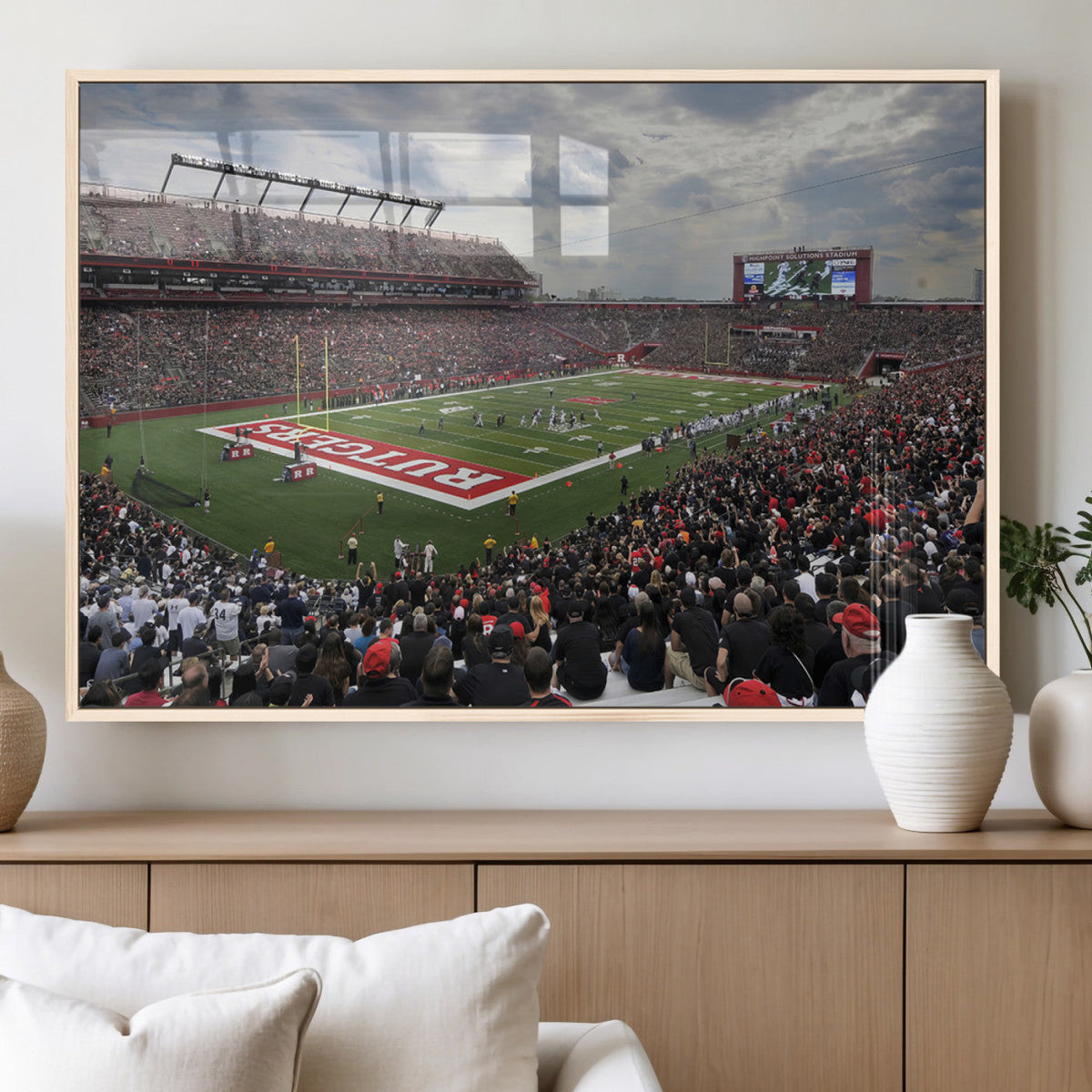 Rutgers Scarlet Knights Football Team Print - SHI Stadium,