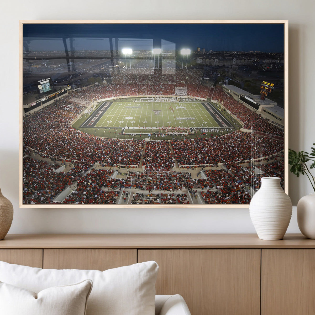 Texas Tech Red Raiders Football Team Print - Lubbock Jones