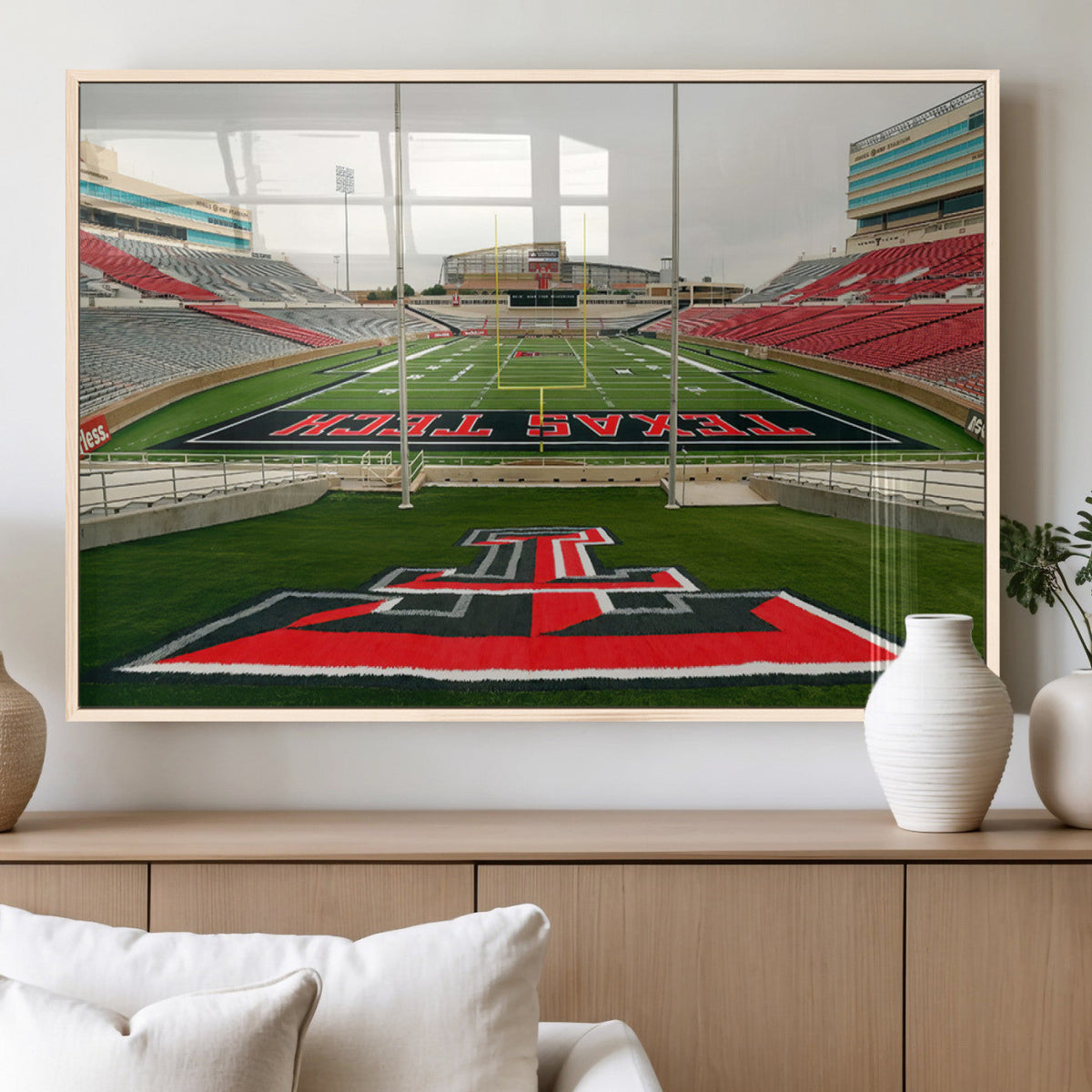 Texas Tech Red Raiders Football Team Print - Lubbock Jones