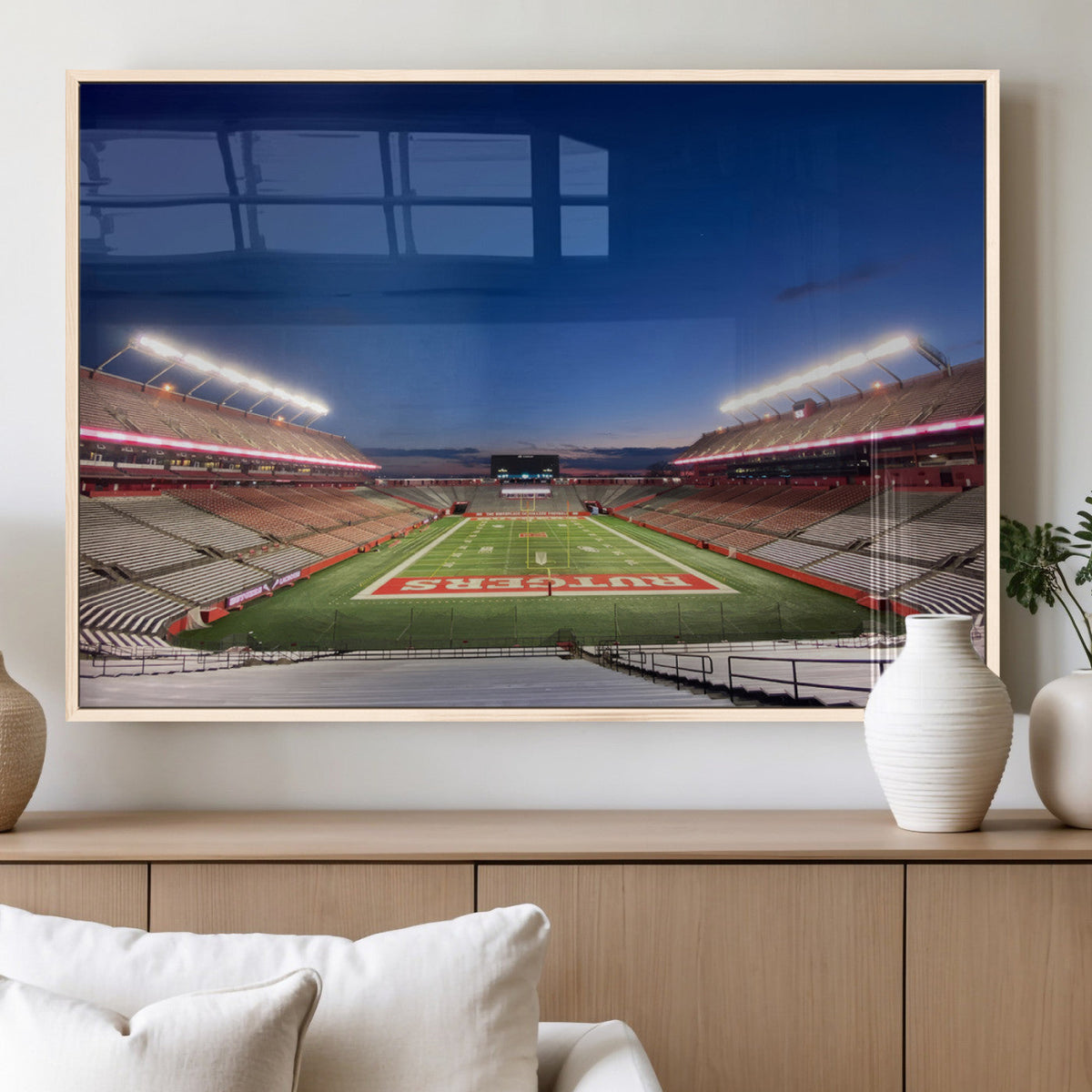 Rutgers Scarlet Knights Football Team Print - Piscataway SHI