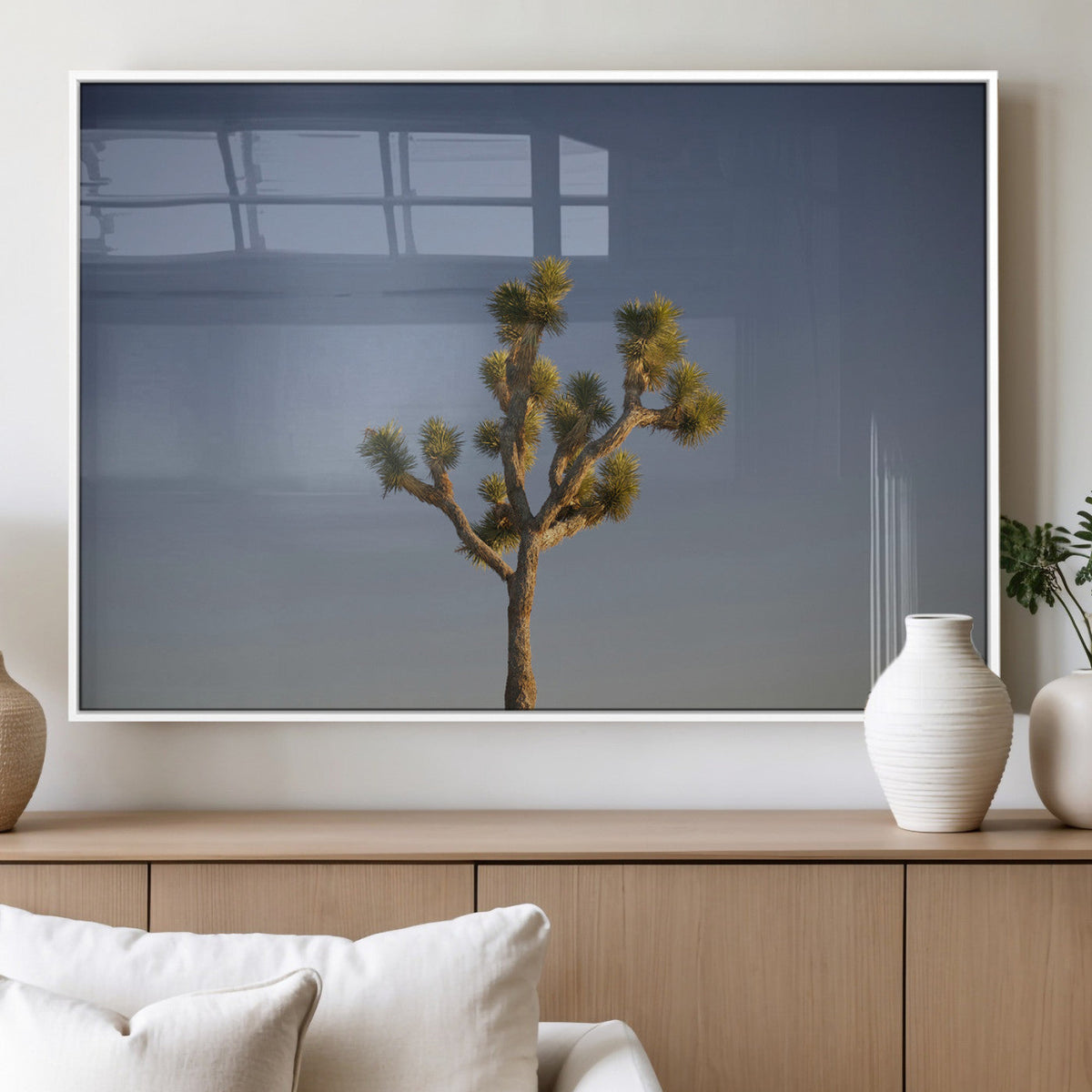 Joshua Tree Wall Art Canvas Print – Framed Southwestern