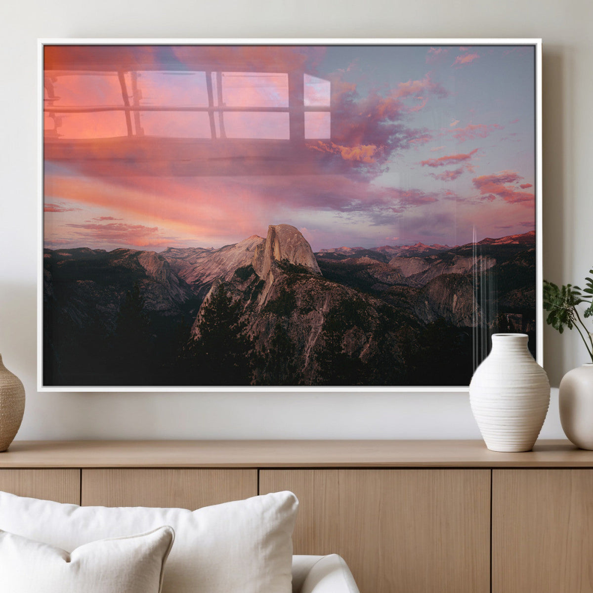 Half Dome Wall Art Canvas Print – Framed Yosemite National