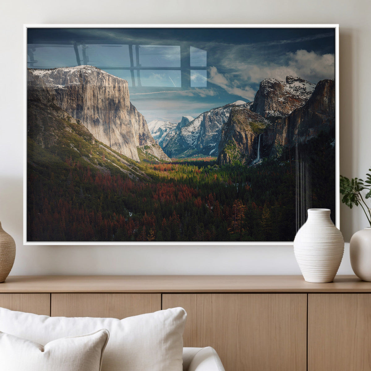 Yosemite National Park Wall Art Canvas Print – Framed