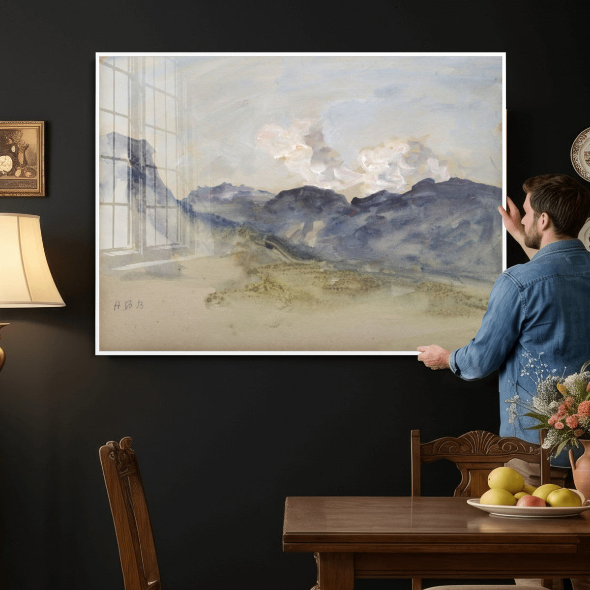 Alps Hercules Brabazon Brabazon Abstract Wall Art Canvas