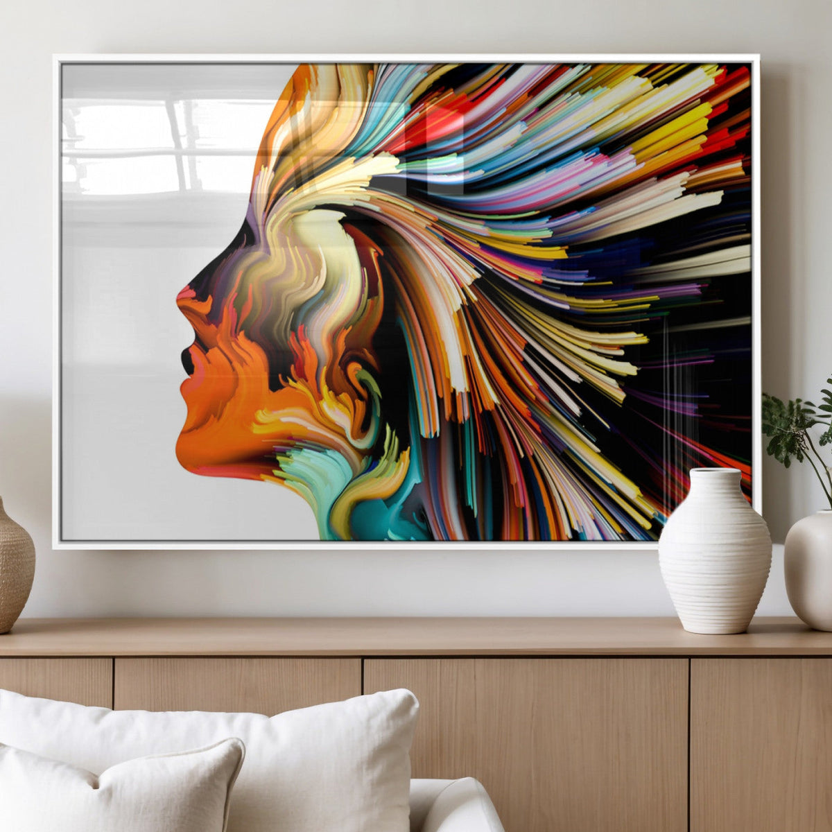 Profile Colors Canvas Print