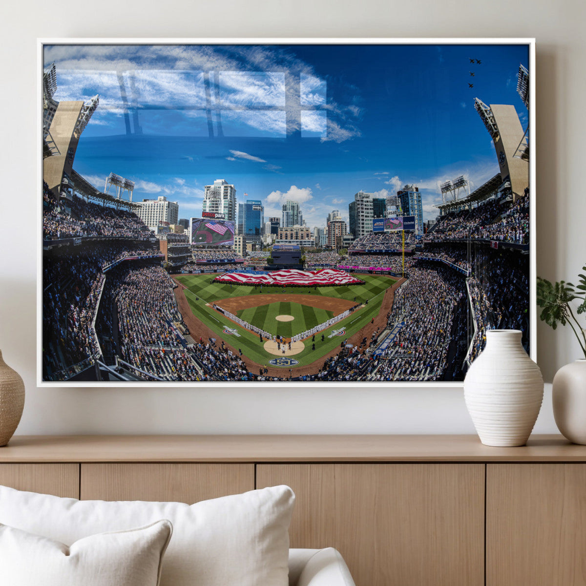 San Diego Padres Baseball Team Print - Petco Park Stadium