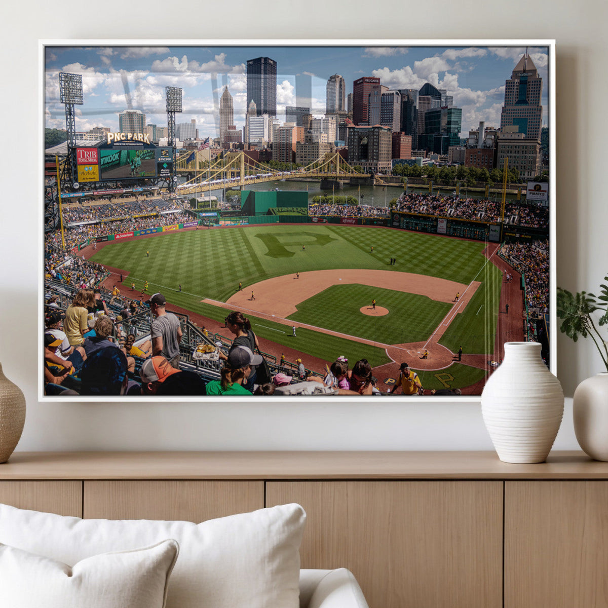 Pittsburgh Pirates Baseball Team Print - PNC Park Stadium