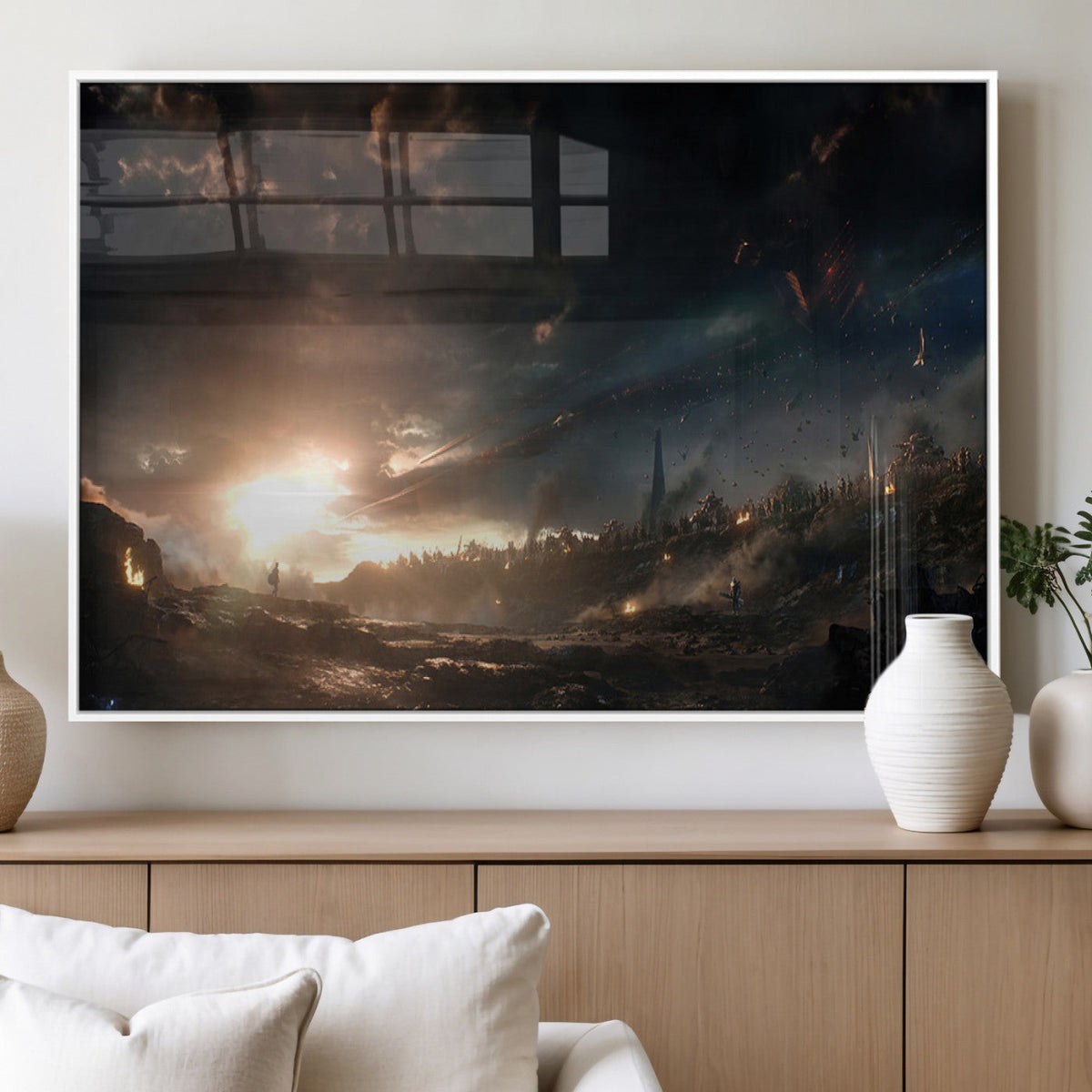 Avengers Planet Wall Art Canvas Print