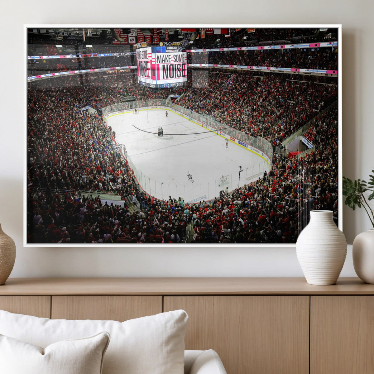 PNC Arena Raleigh North Carolina Hurricanes Hockey Stadium