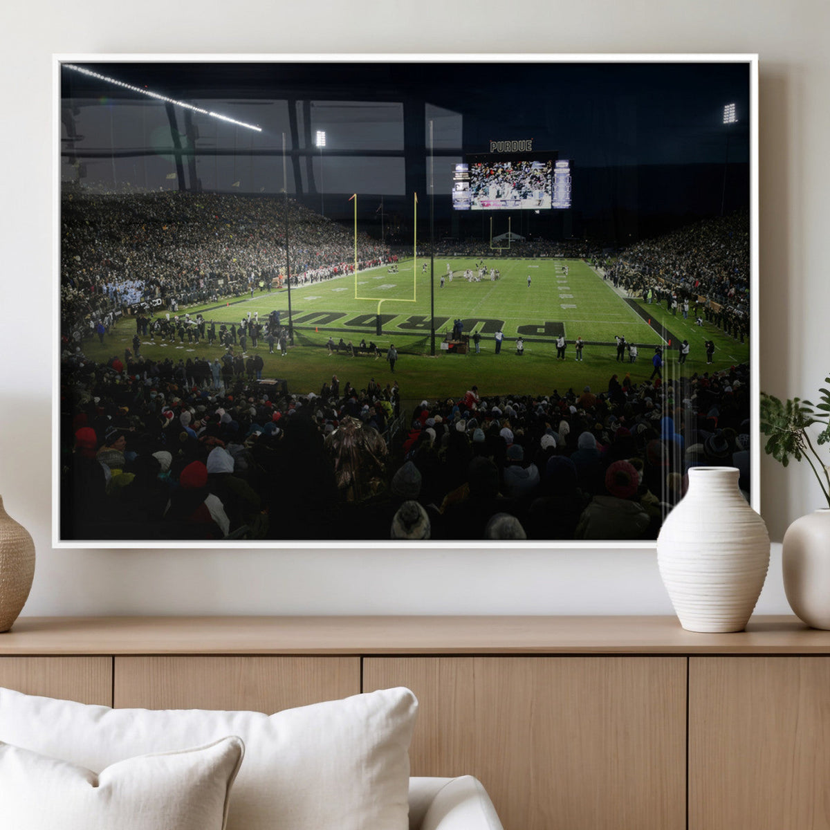 Purdue Boilermakers Football Team Print - West Lafayette
