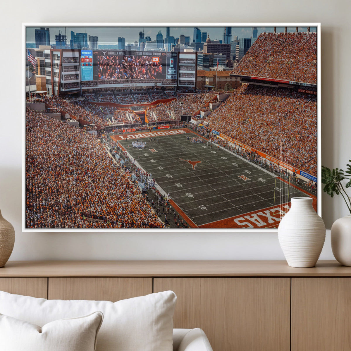 University of Texas Longhorns Football Team Print - Austin