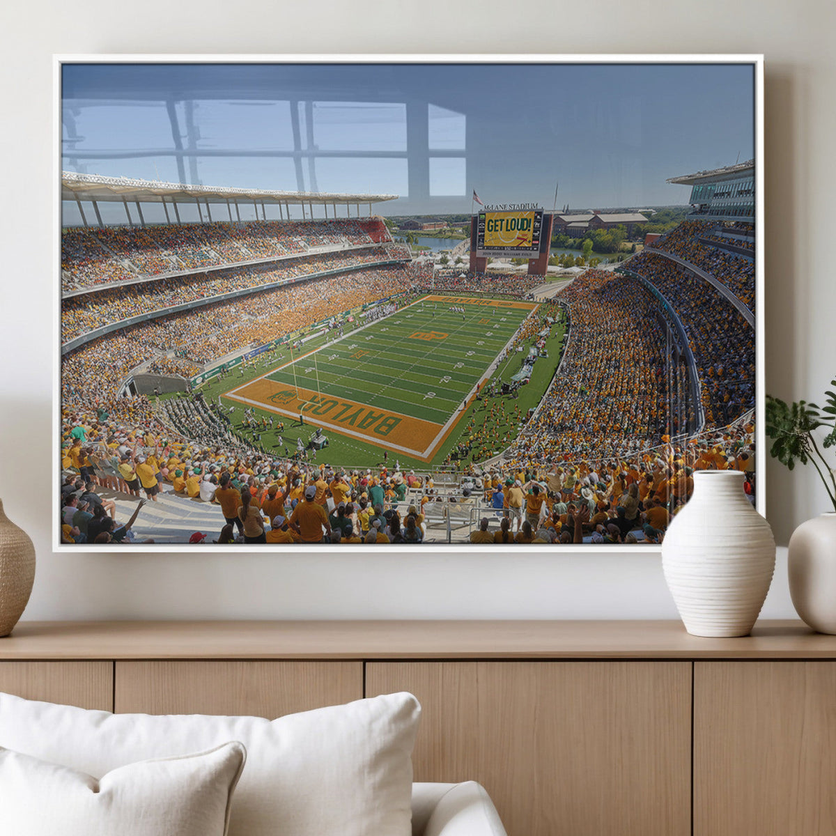 Baylor University Bears Football Team Print - Waco McLane