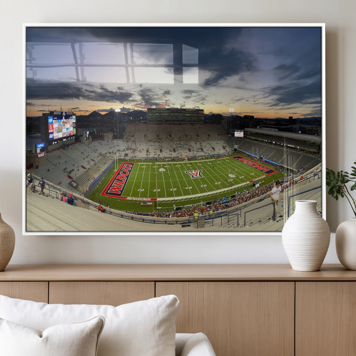 Arizona Wildcats Football Team Print - Tucson Arizona
