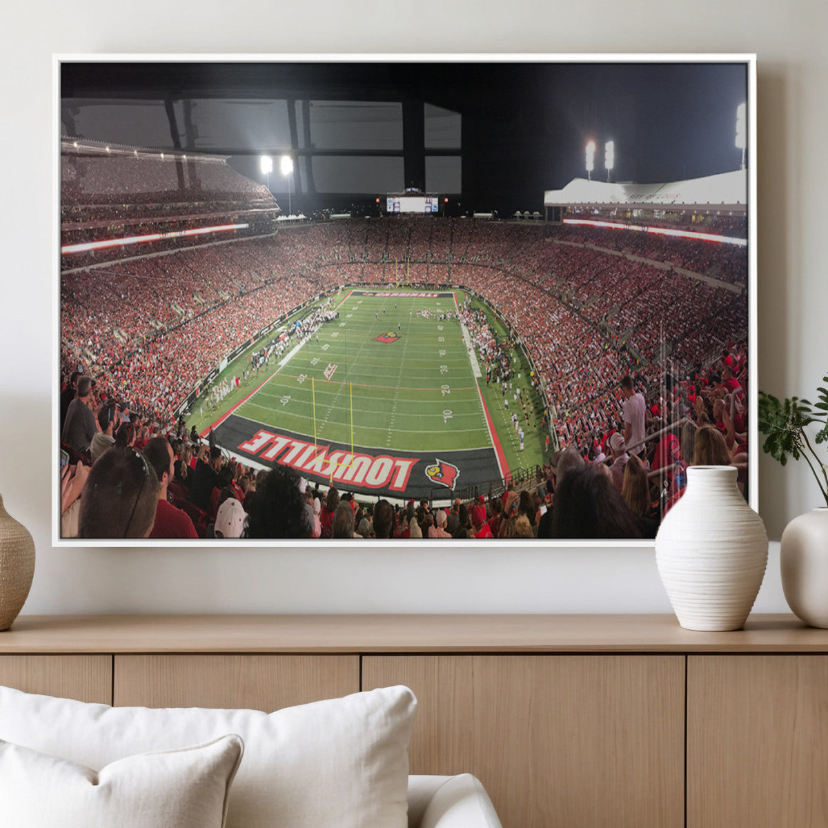 University of Louisville Cardinals Football Team Print -