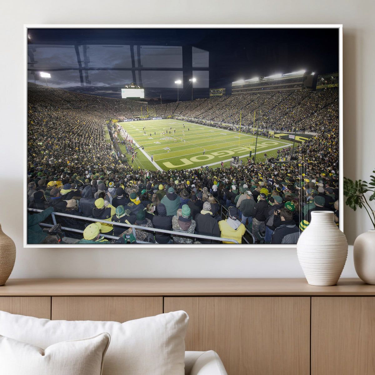 University of Oregon Ducks Football Team Print - Eugene