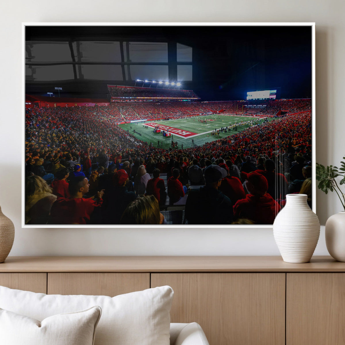 Rutgers Scarlet Knights Football Team Print - SHI Stadium,