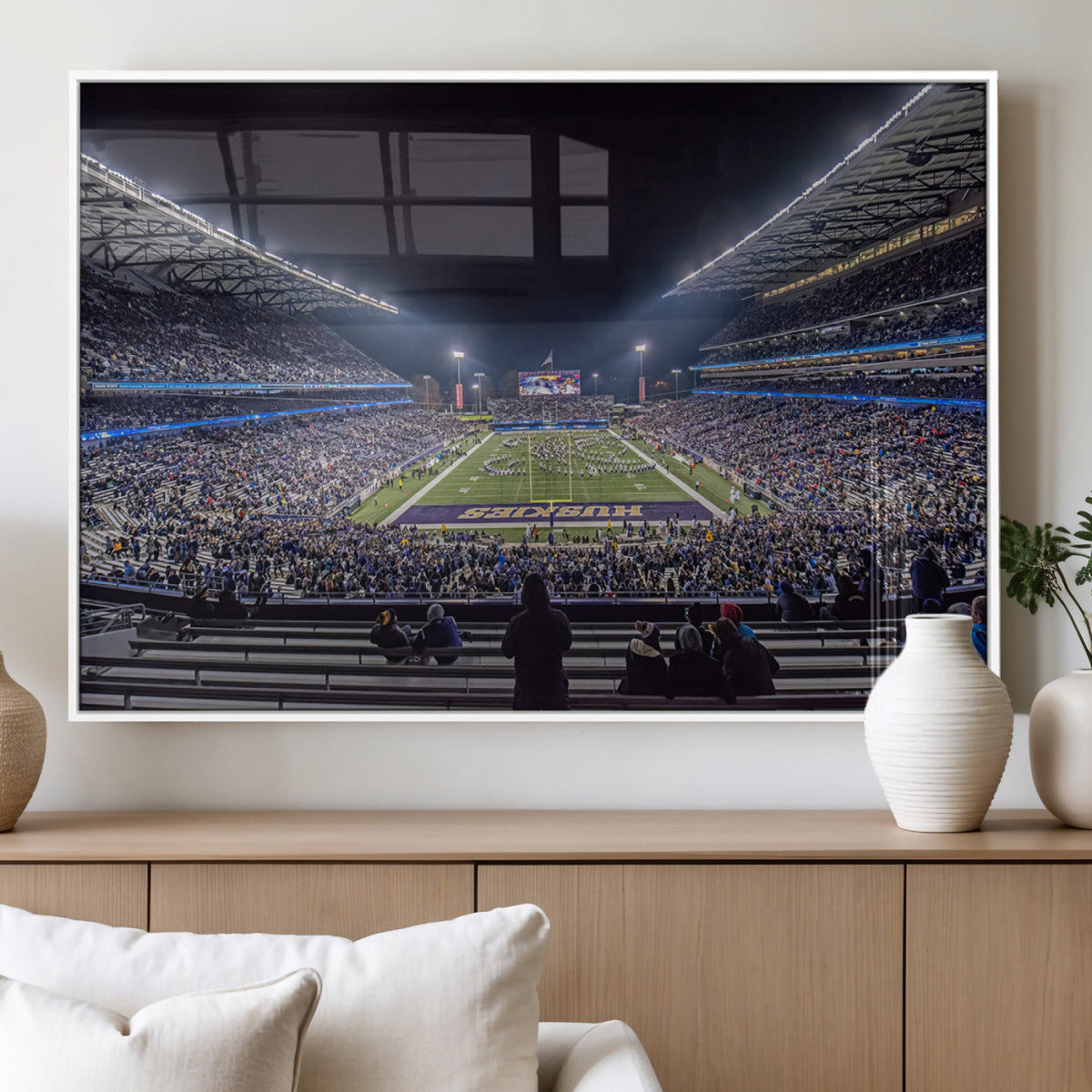 The University of Washington Huskies Football Team Print -