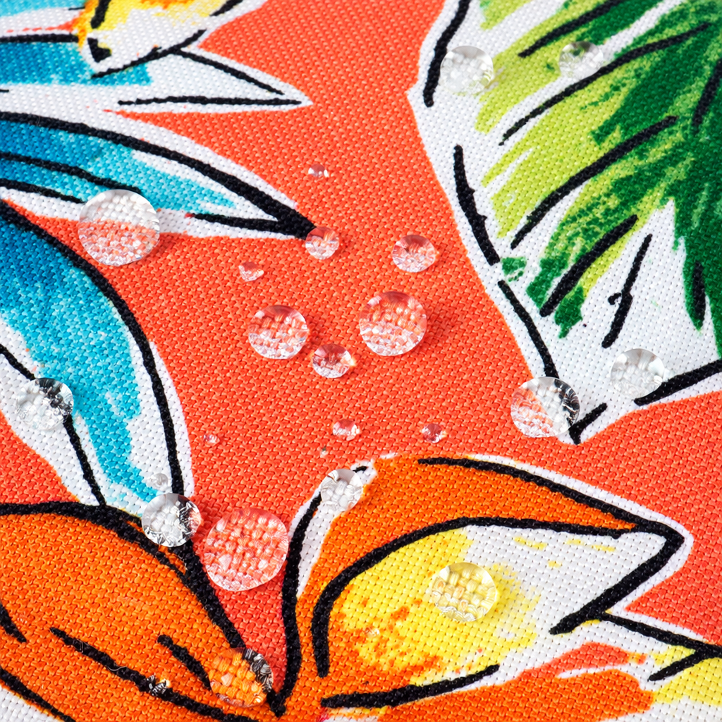 2 Pack Outdoor Throw Pillows, Waterproof & Fade-Resistant Patio Cushions (18x18 Inch, Bright Coral Pink)