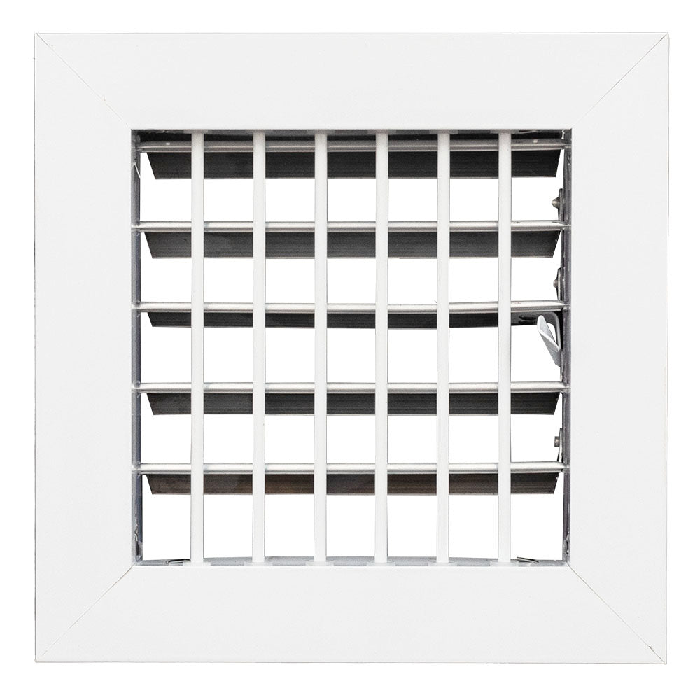 AC Register Vent Cover 6X6 inch - Adjustable Aluminum Grille