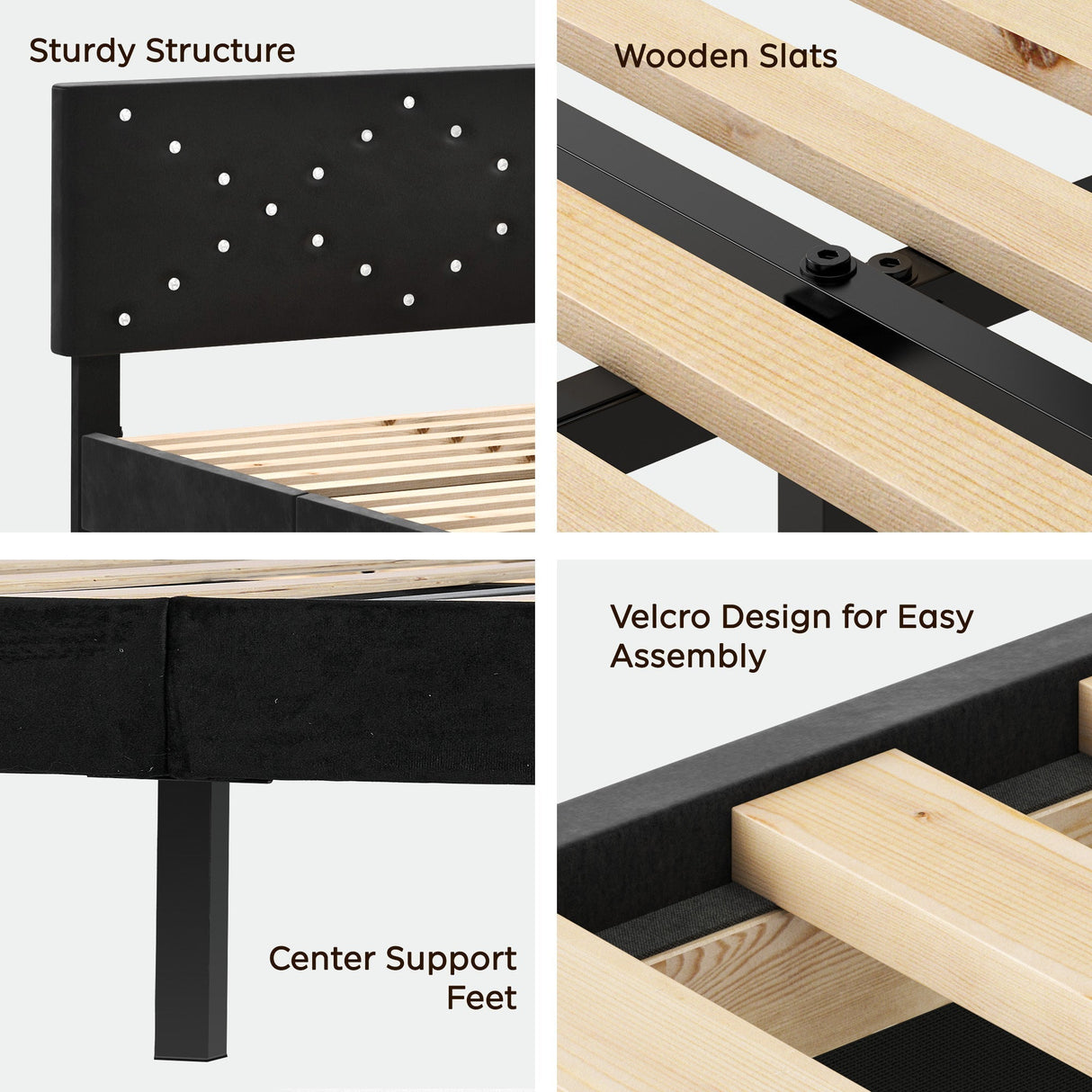 Upholstered Platform Bed