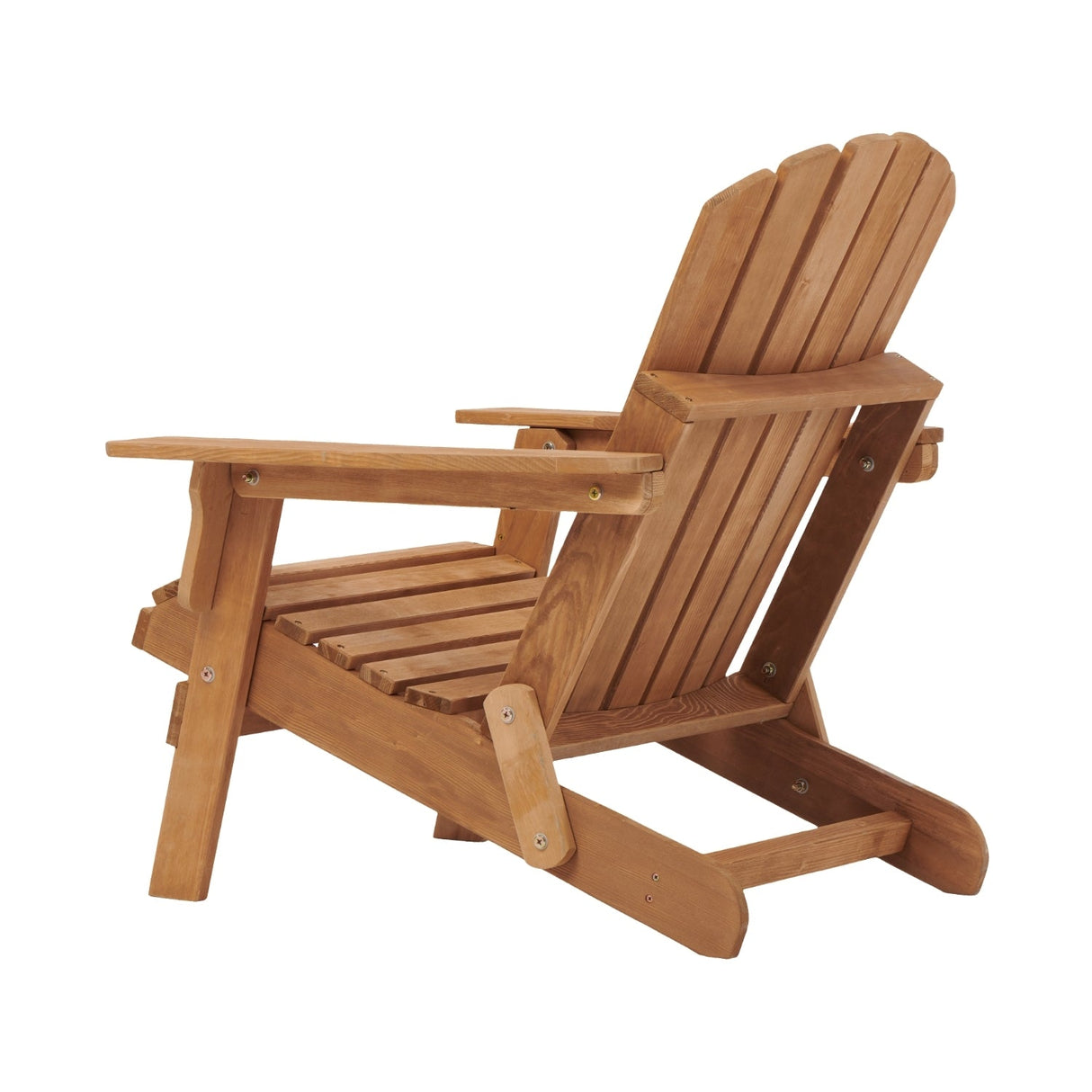 Oversize Wooden Outdoor Folding Adirondack Chair
